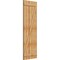 Ekena Millwork Joined Board-n-Batten Shutters w/Z-Bar, Rough Sawn Western Red Cedar, 26 7/8W x 80H, PR RBJ06Z26X080RWR - alternate 3